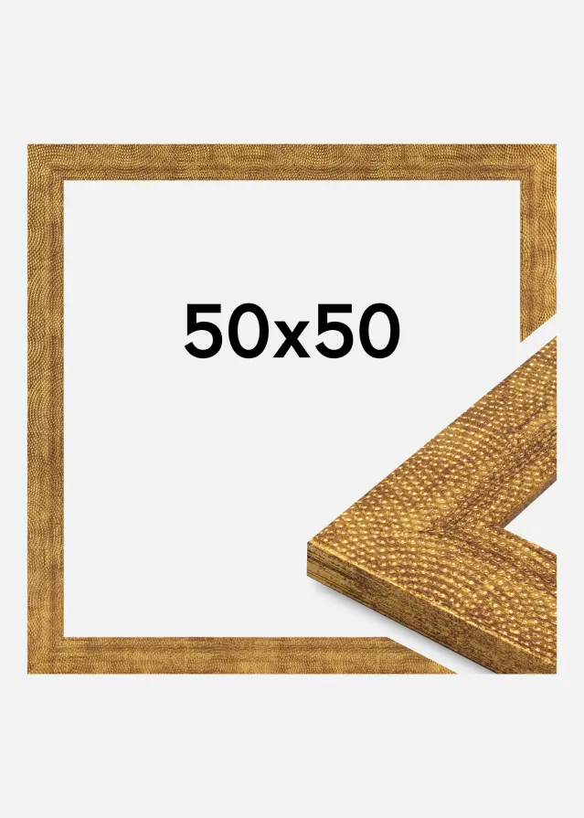 Rėmas Linea Akrilo stiklas Auksas 50x50 cm