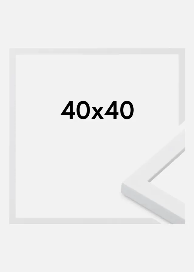 Rėmas Oban Akrilo stiklas Balta 40x40 cm