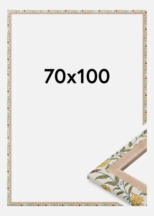 Rėmas Arco Akrilo stiklas Gėlėtas Ąžuolas 70x100 cm