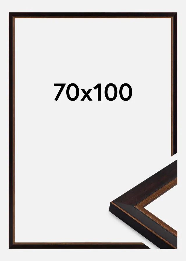 Rėmas Artur Akrilo stiklas Juoda 70x100 cm