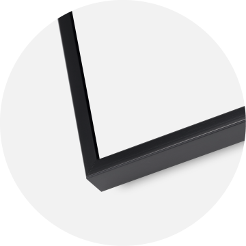 Aliuminio rėmelis Akrilo stiklas Juodas 50x70 cm