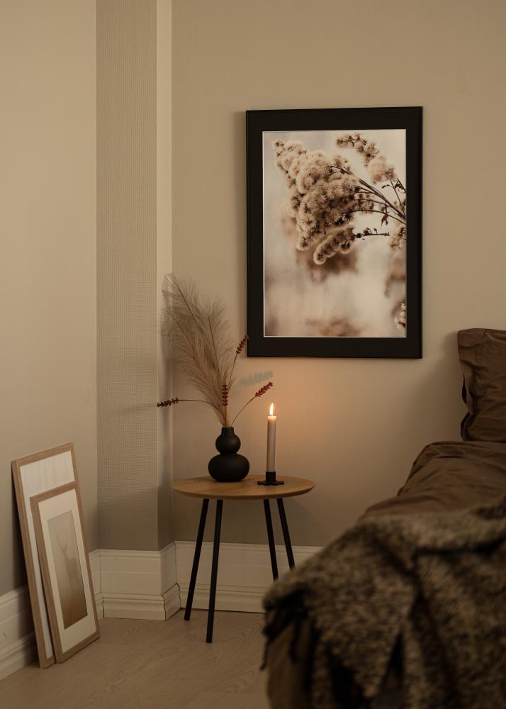 Rėmas Visby Juodas 30x40 cm - Paspartu Juodas 20x28 cm