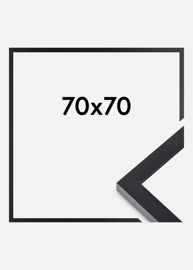 Rėmas Selection Akrilo stiklas Juodas 70x70 cm