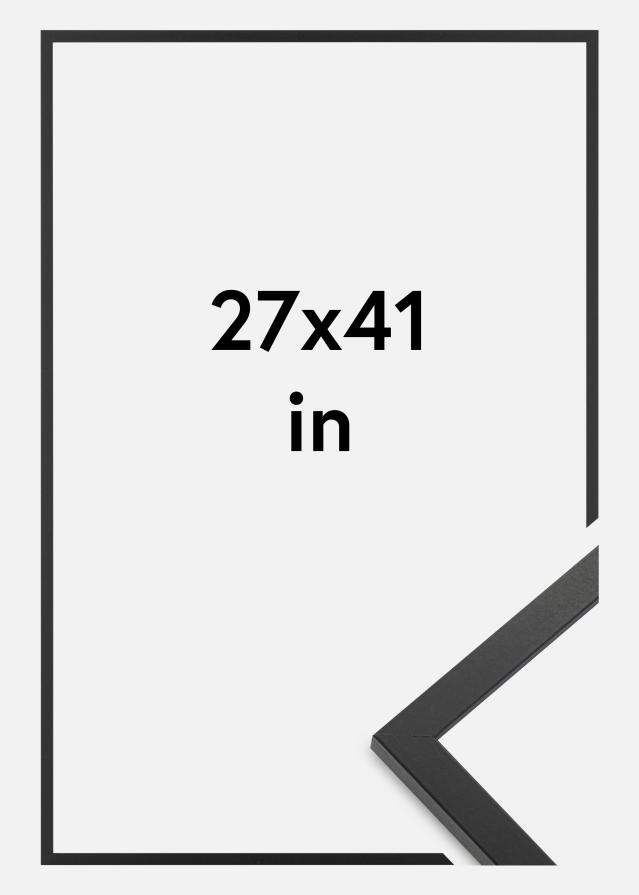 Rėmas Trendy Akrilo Stiklas Juodas 27x41 inches (68,58x104,14 cm)