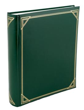 Henzo Promo Albumas Žalias - 29x33 cm (100 Balti Puslapiai / 50 lapų)