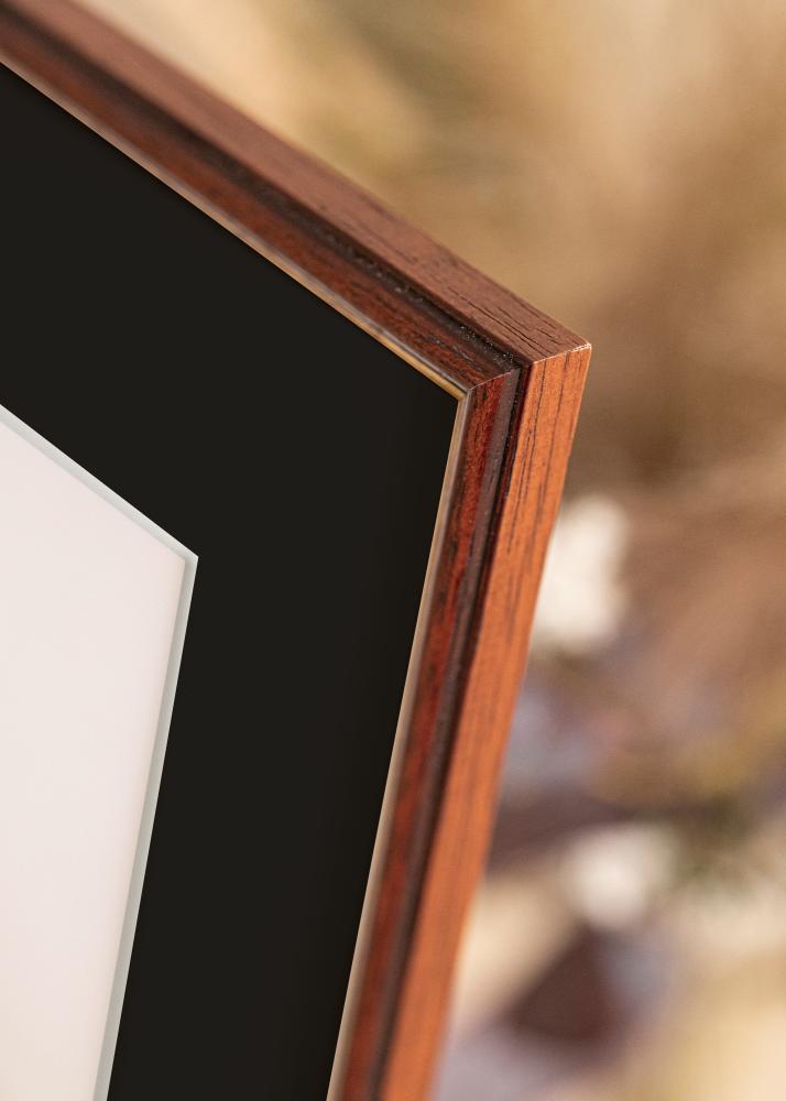 Rėmas Horndal Rudas 24x30 cm - Paspartu Juodas 18x24 cm