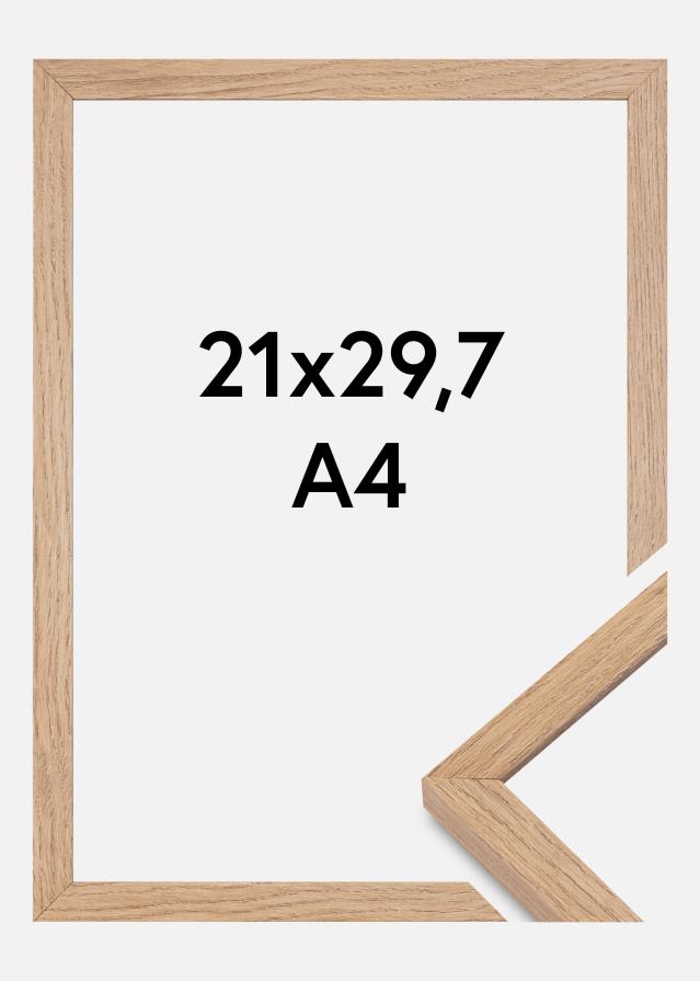 Rėmas Montgomery Matinis Antirefleksinis stiklas Ąžuolas 21x29,7 cm (A4)
