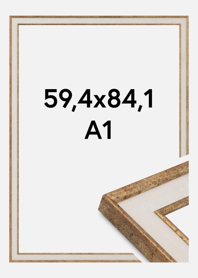 Rėmas Dolly Akrilo stiklas Auksas 59.4x84 cm (A1)