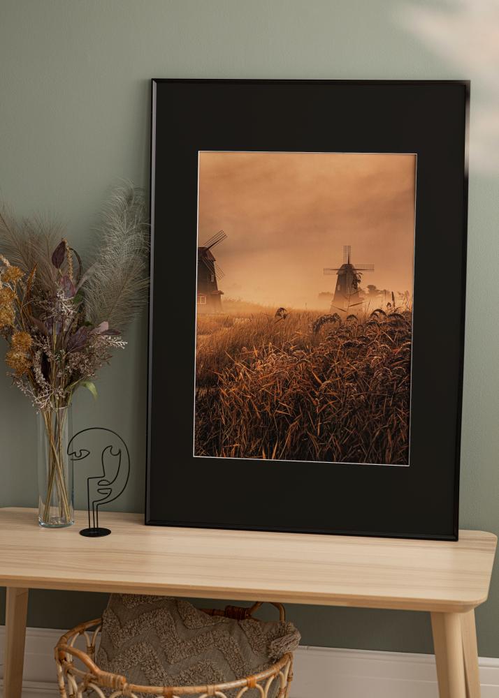 Rėmas Desire Juodas 60x80 cm - Paspartu Juodas 50x70 cm