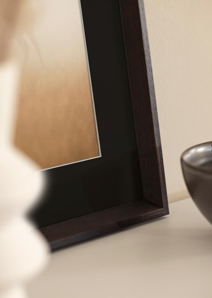 Rėmas Globe Espresso 50x60 cm - Paspartu Juodas 35x45 cm