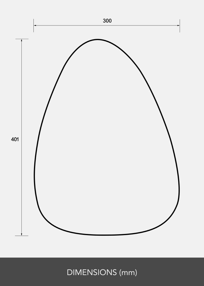 KAILA Veidrodis Shape I 30x40 cm