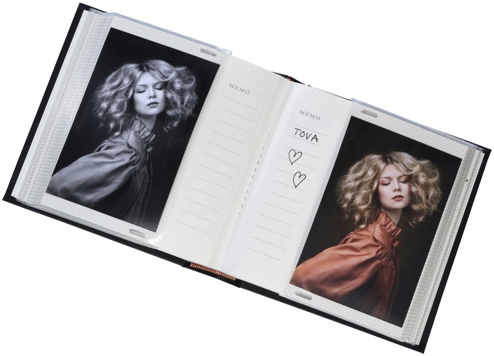 Trend line Albumas Super Juodas - 100 Nuotraukų skaičius 10x15 cm