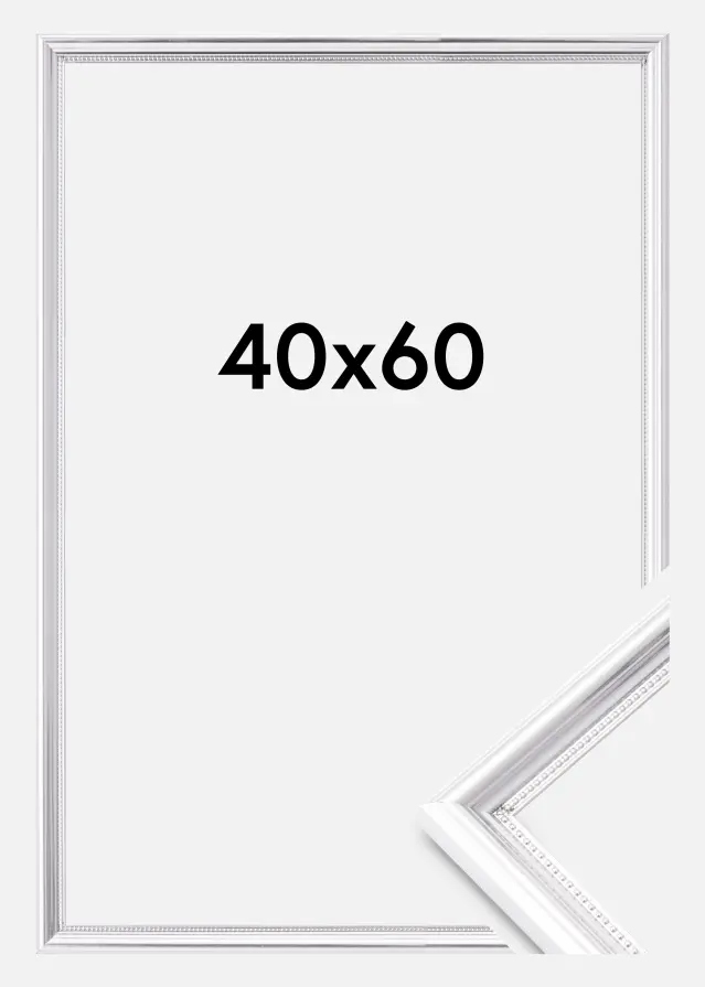 Rėmas Gala Akrilo stiklas Sidabras 40x60 cm