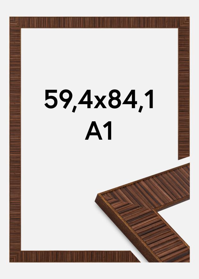 Rėmas Agust Akrilo stiklas Rosewood 59.4x84 cm (A1)