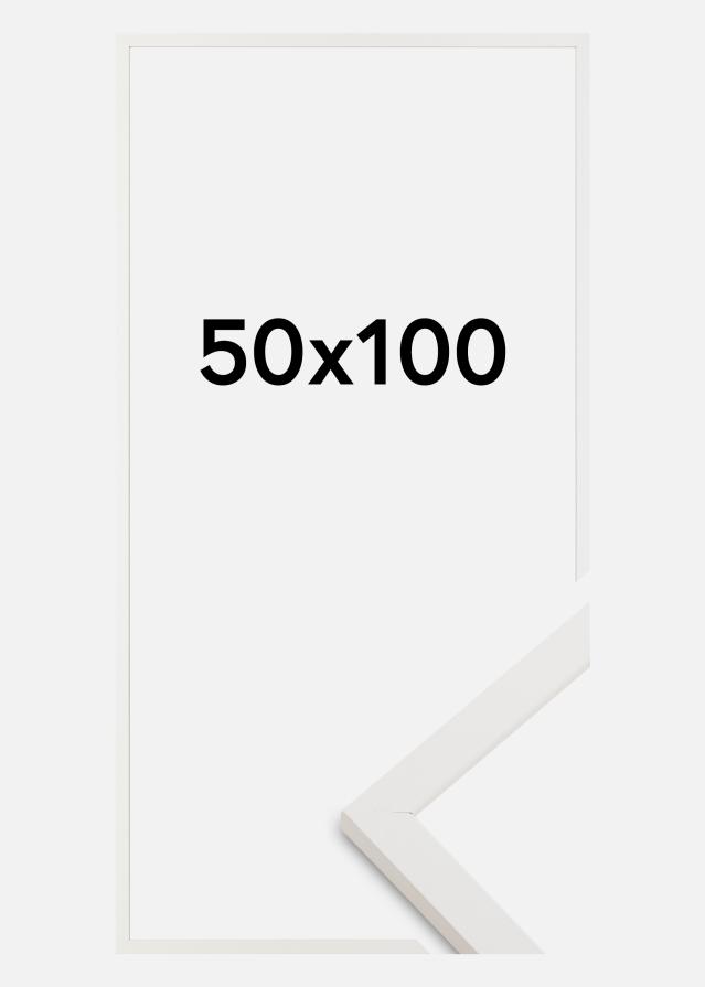 Rėmas Trendy Akrilo Stiklas Baltas 50x100 cm