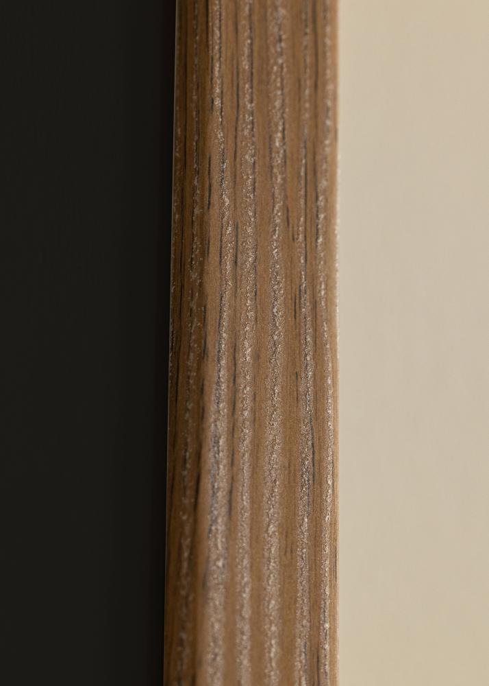 Rėmas Fiorito Tamsus ąžuolas 40x50 cm - Paspartu Juodas 12x16 inches