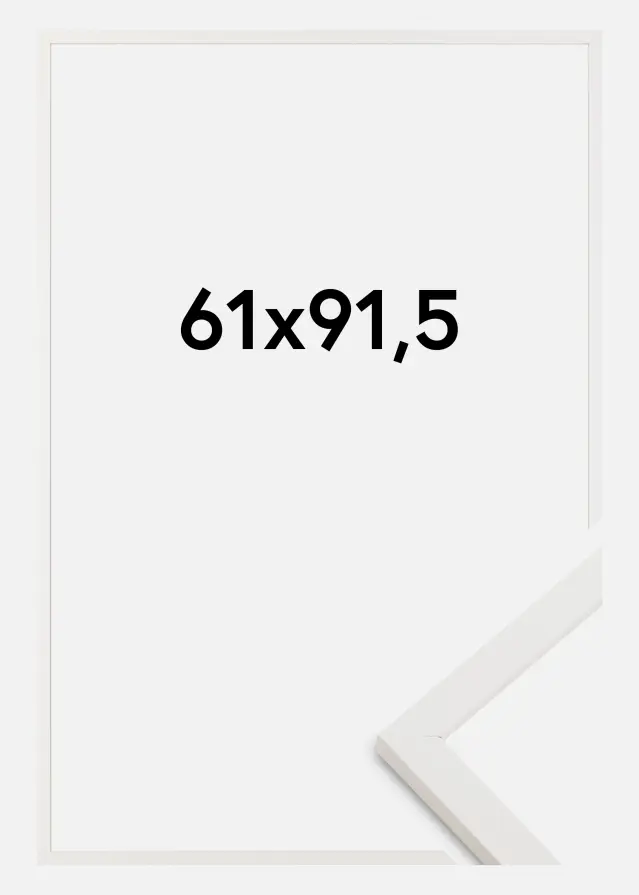 Rėmas Trendy Akrilo Stiklas Baltas 61x91,5 cm