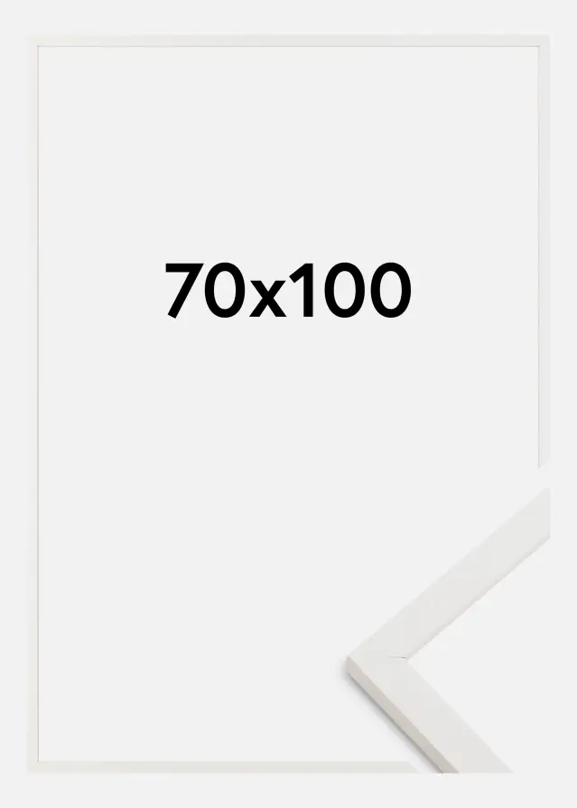 Rėmas Trendy Akrilo Stiklas Baltas 70x100 cm