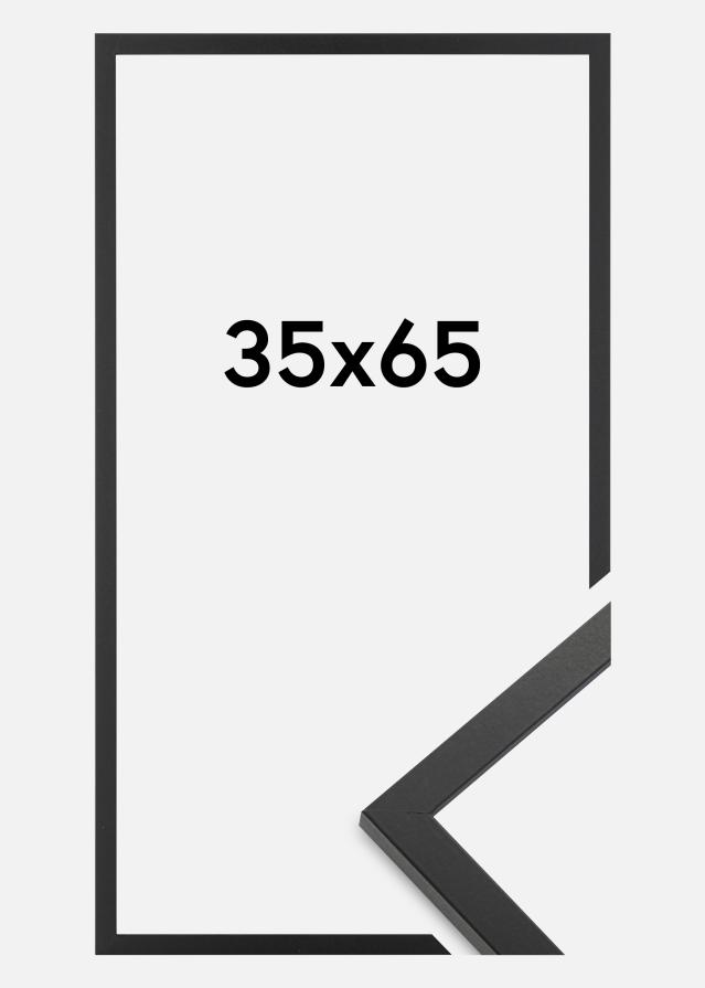 Rėmas Trendy Akrilo stiklas Juodas 35x65 cm
