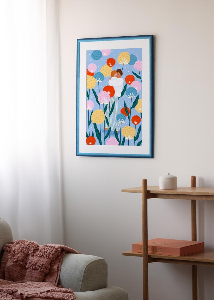 Rėmas Cornwall Akrilo stiklas Tamsiai mėlynas 50x70 cm