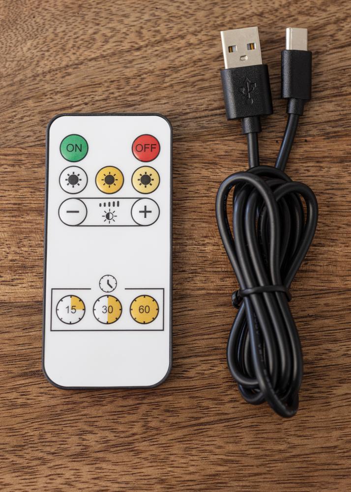 KAILA Lux Baterijomis Maitinamas Paveikslų Apšvietimas 33 cm - Auksinė