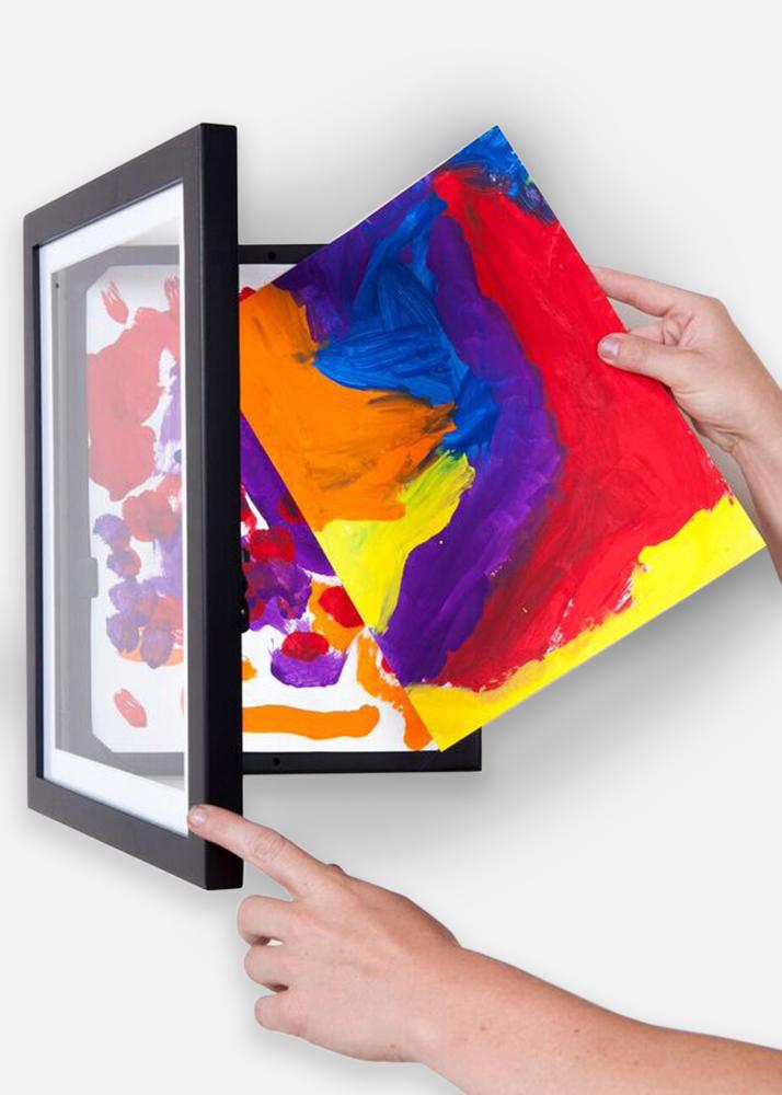 Piešinio rėmelis Little Davinci Juodas A3