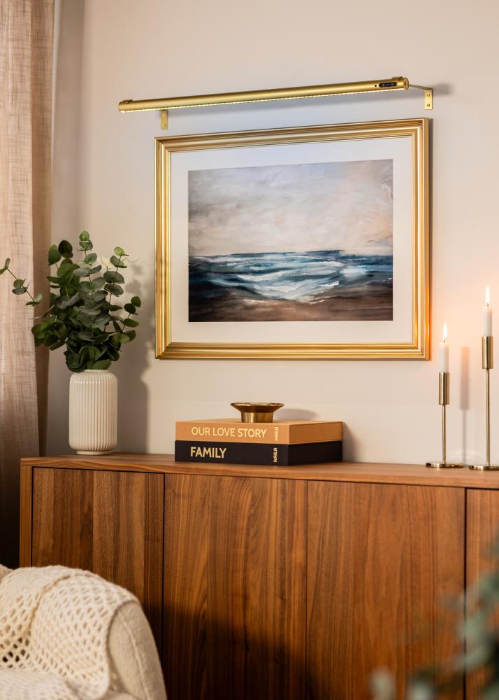 KAILA Brilliance Baterijų Maitinamas Nuotraukų Apšvietimas 80 cm - Auksinė