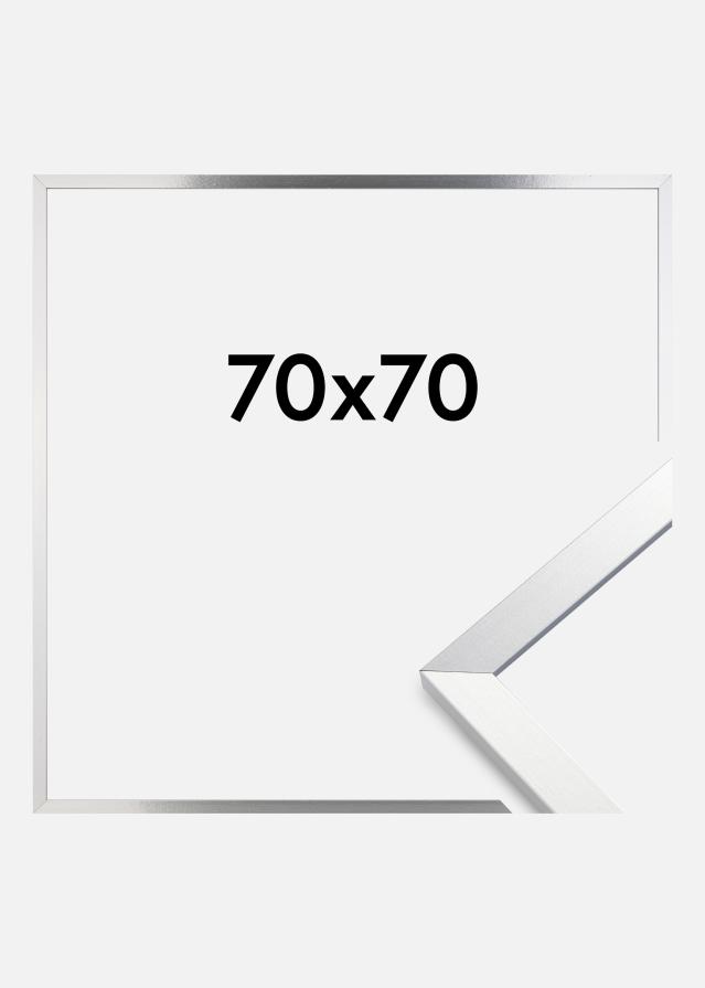 Rėmas Trendy Akrilo Stiklas Sidabras 70x70 cm