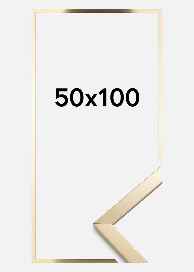 Rėmas Trendy Akrilo Stiklas Auksas 50x100 cm