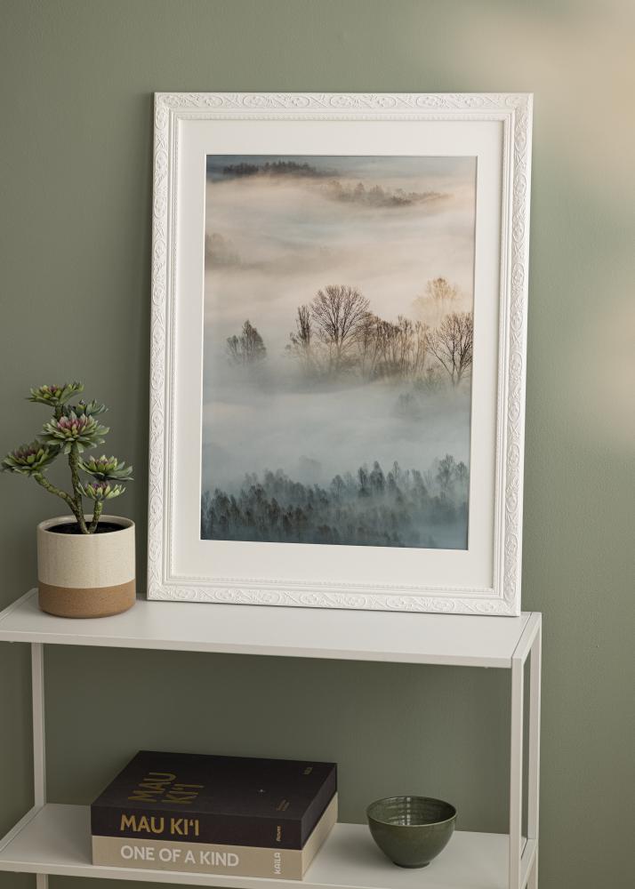 Rėmas Barokas Baltas 30x40 cm