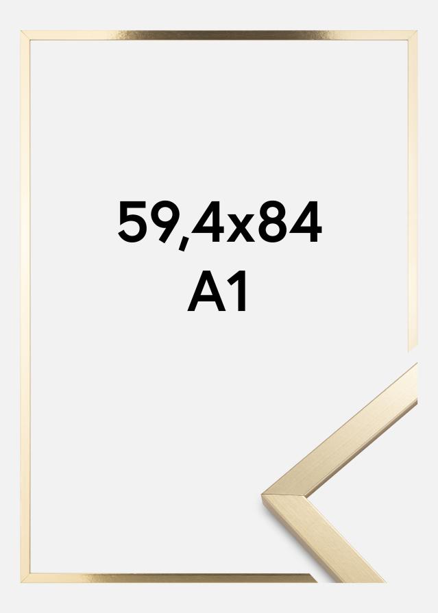 Rėmas Trendy Akrilo stiklas Auksas 59,4x84,1 cm (A1)