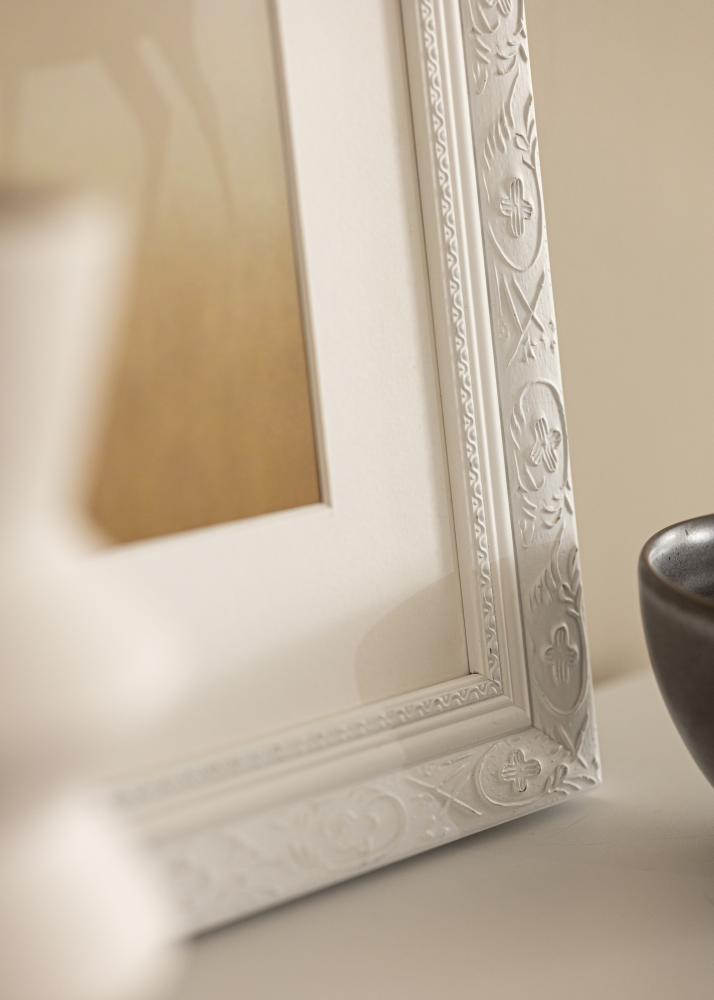 Rėmas Barokas Baltas 30x40 cm