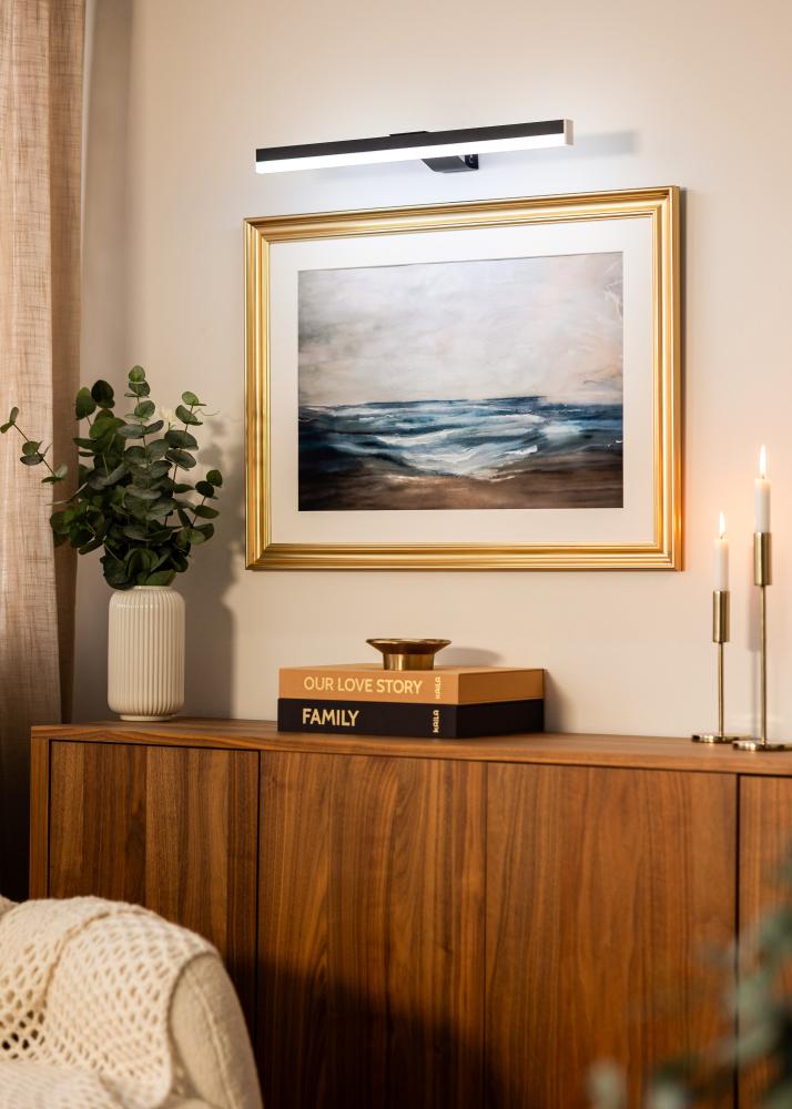 KAILA Radiate Baterijomis Varomas Paveikslų Apšvietimas 55 cm - Juoda