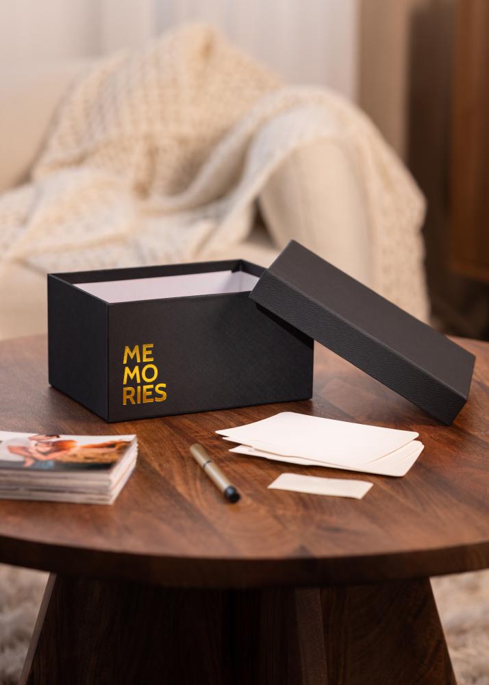 KAILA MEMORIES Nuotraukų dėžutė (700 nuotraukų 10x15 cm) - Juoda