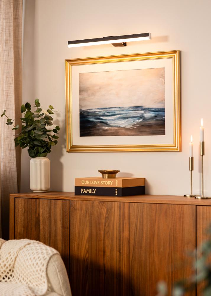 KAILA Radiate Baterijomis Varomas Paveikslų Apšvietimas 55 cm - Juoda