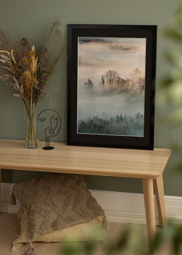 Rėmas Trendline Juodas 35x45 cm - Paspartu Juodas 24x34 cm
