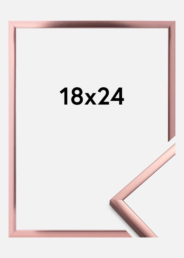 Rėmas Įrašai Frame Aluminum Rozinis auksas 18x24 cm