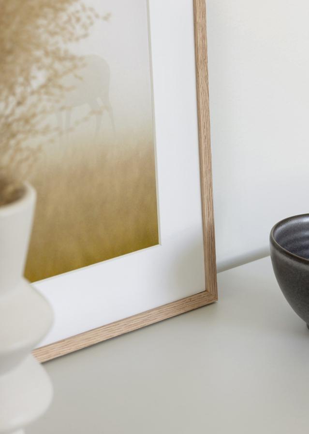 Rėmas siauras ąžuolas akrilo stiklas 40x50 cm