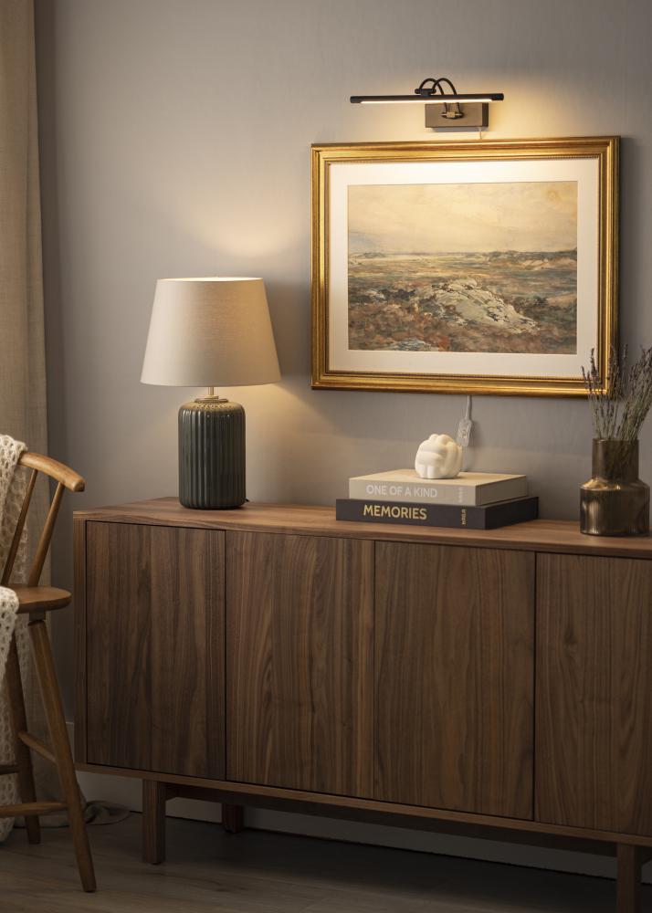 Gunnebo V962 LED Paveikslo apšvietimas 37 cm - Juodas