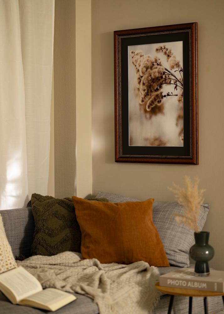 Rėmas Old Retro 40x50 cm - Paspartu Juodas 27x35 cm