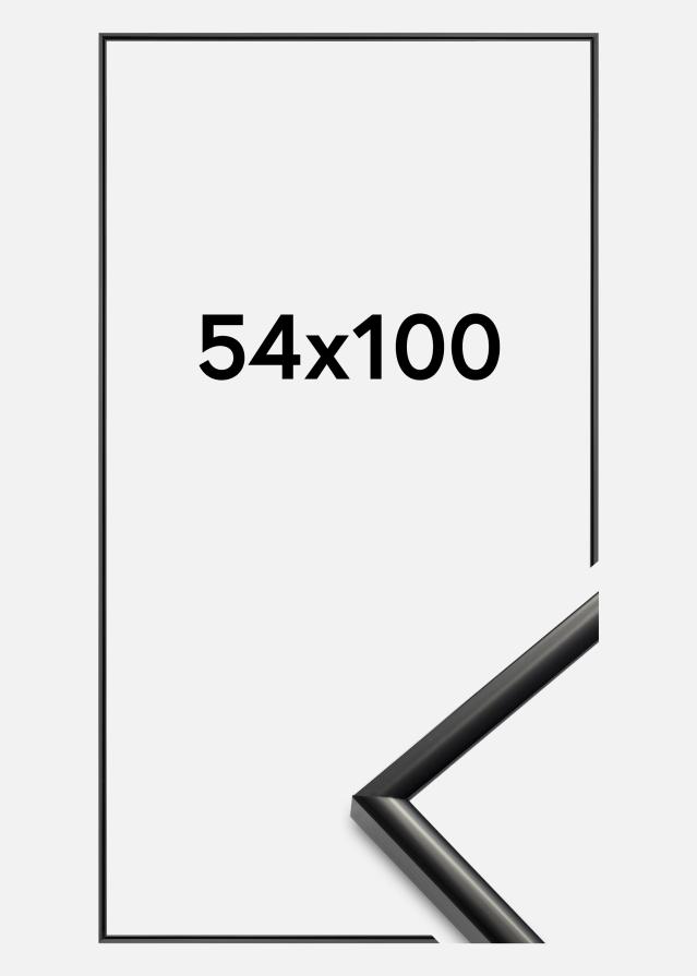 Rėmas New Lifestyle Akrilo stiklas Juodas 54x100 cm