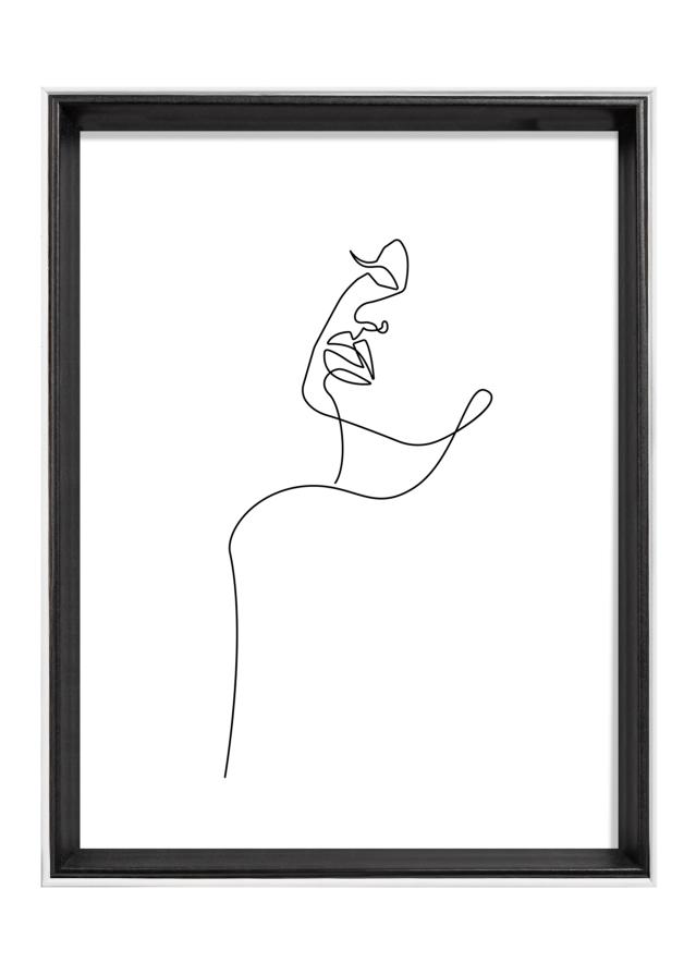 Rėmas Silhouette Juoda 18x24 cm