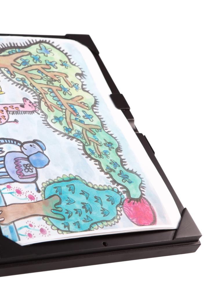 Piešinio rėmelis Little Davinci Juodas A3