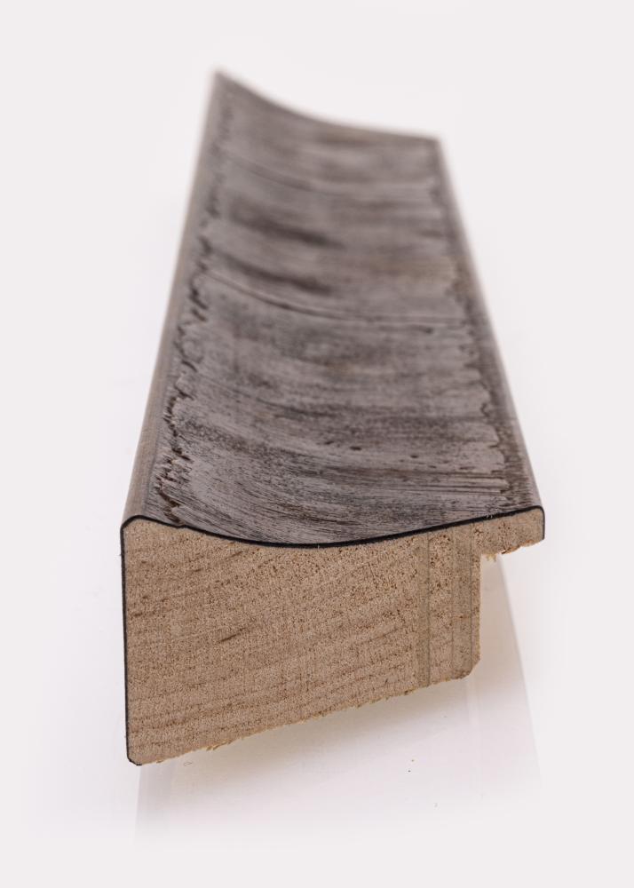 Veidrodis Ribe Rudas Faneruotė - Savo išmatavimai