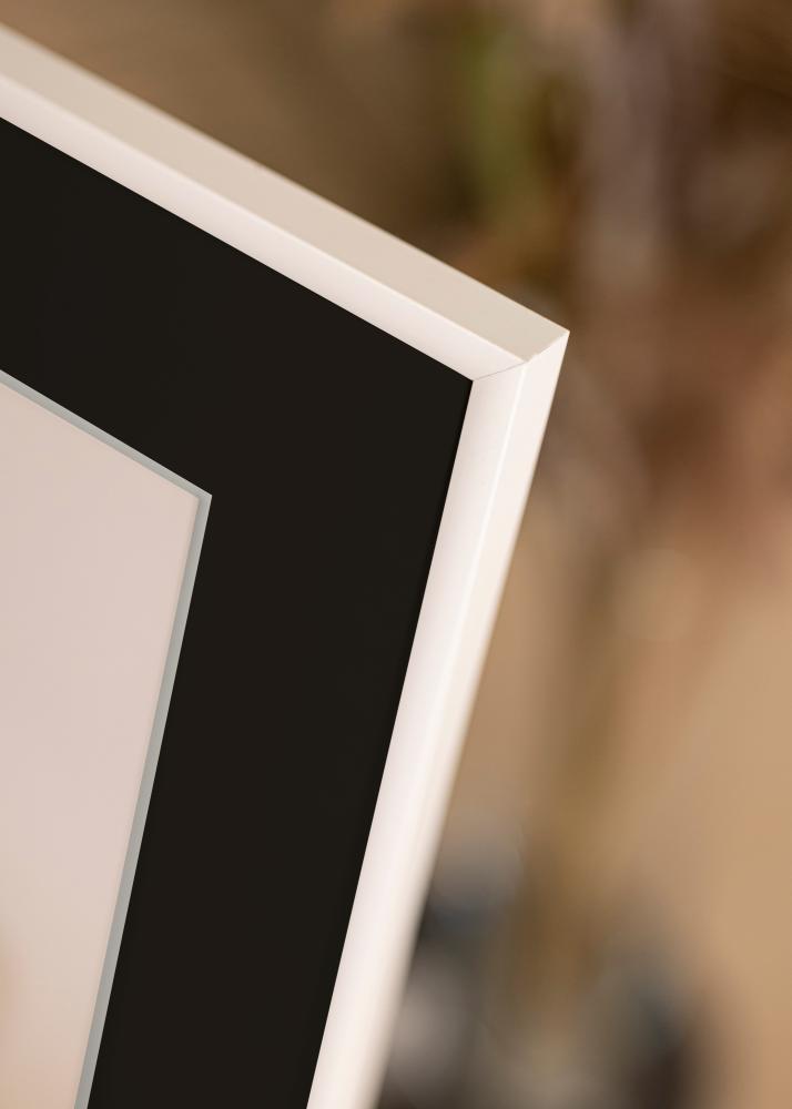 Rėmas New Lifestyle Baltas 70x100 cm - Paspartu Juodas 24x36 inches