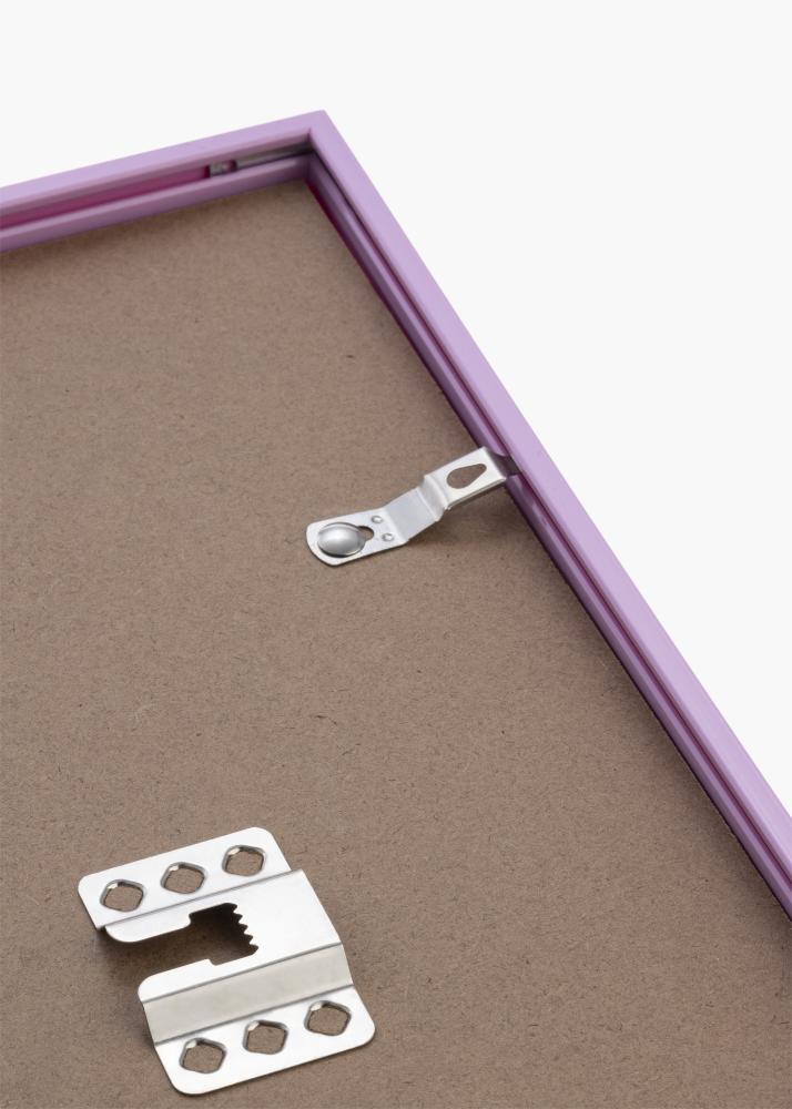 Rėmas New Lifestyle Šviesiai violetinė 30x40 cm - Paspartu Juodas 18x27 cm