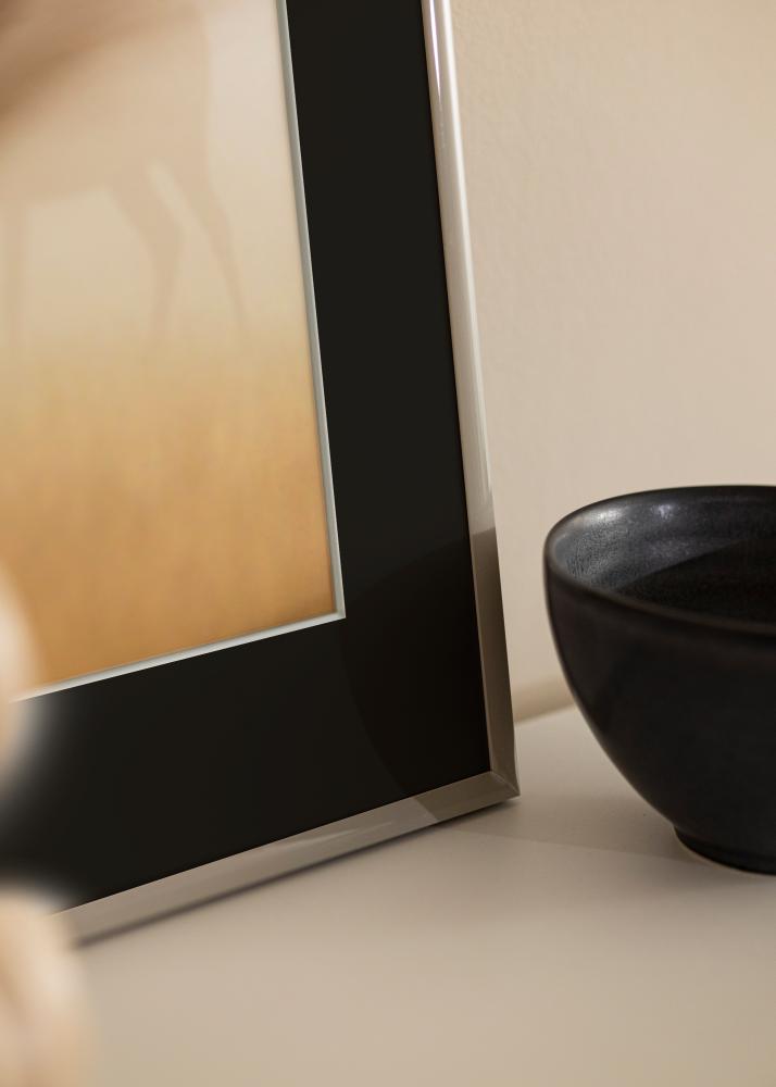 Rėmas New Lifestyle Earth Grey 70x100 cm - Paspartu Juodas 24x36 inches