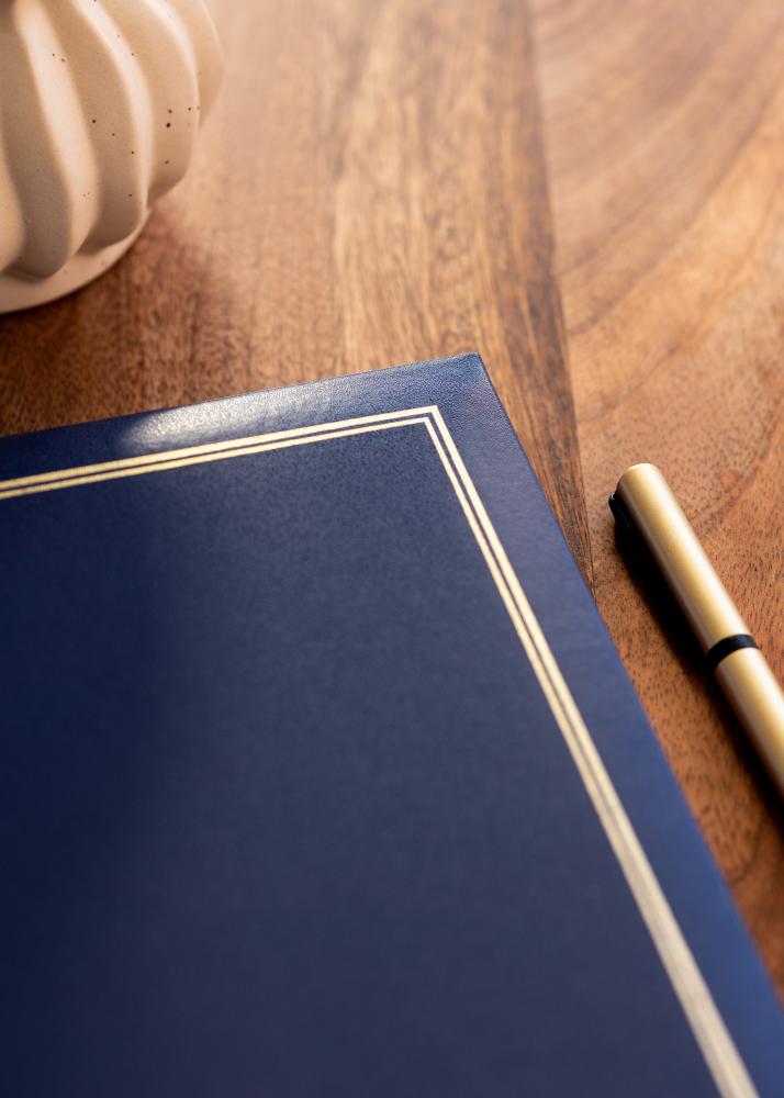 Classico Albumas Mėlynas - 30x33 cm (100 Balti Puslapiai / 50 lapų)