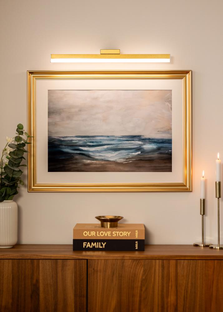 KAILA Glimmer Baterijomis Maitinamas Rėmas Apšvietimas 55 cm - Auksas