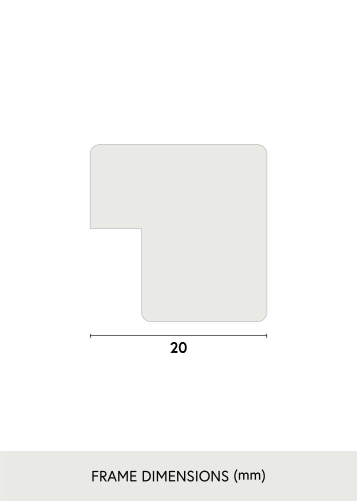 Veidrodis Kietas Oak 45x130 cm